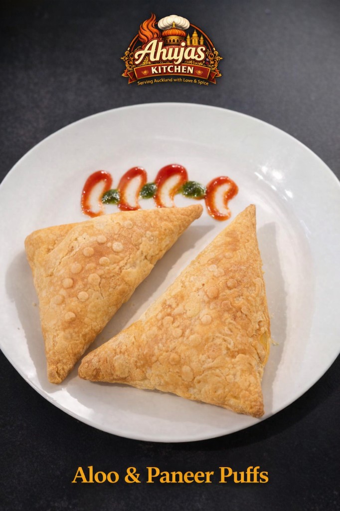 Aloo & Paneer Puffs
